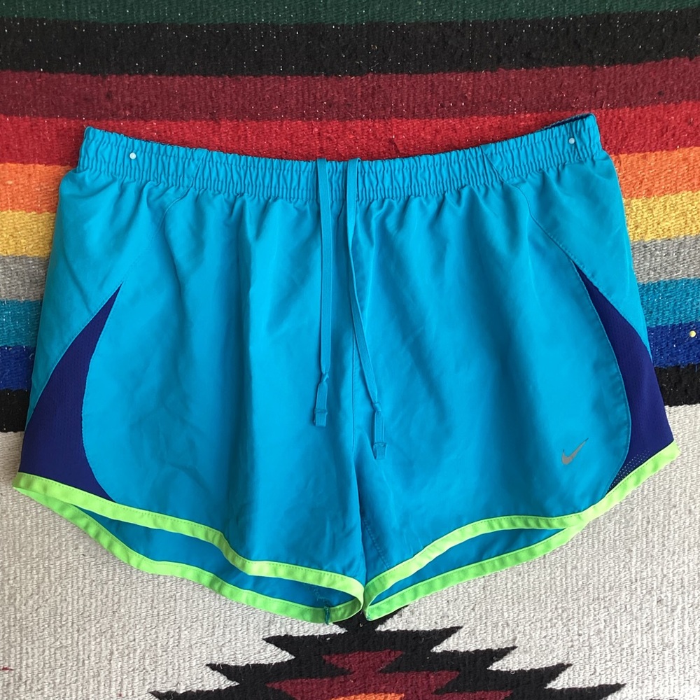 Nike uptempo running shorts with liner